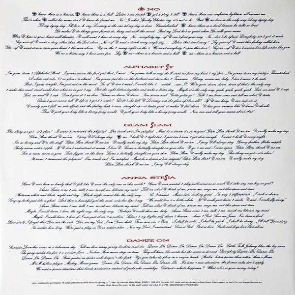 Prince : Lovesexy (LP, Album, RE)