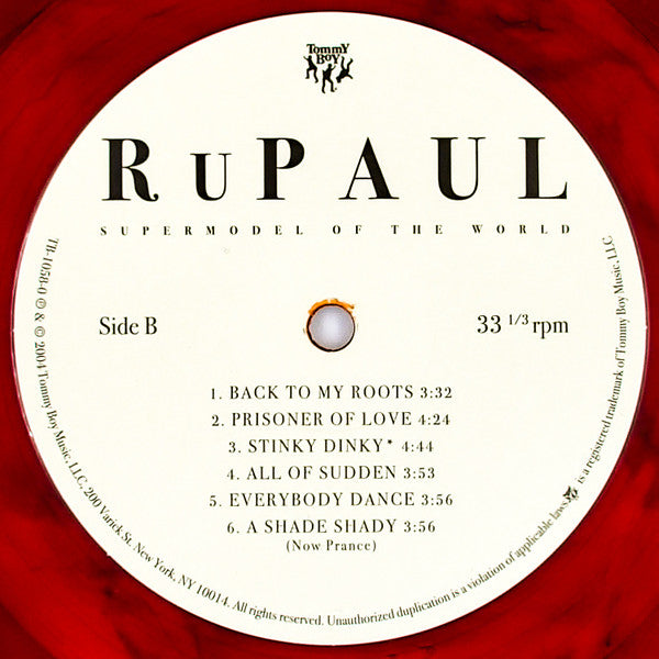 RuPaul : Supermodel Of The World (LP, Album, Club, Ltd, Num, RE, Bla)