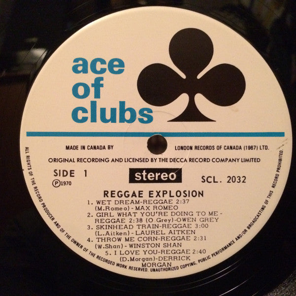 Various : Reggae Explosion (LP, Comp)