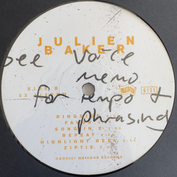 Julien Baker : Little Oblivions (LP, Album)