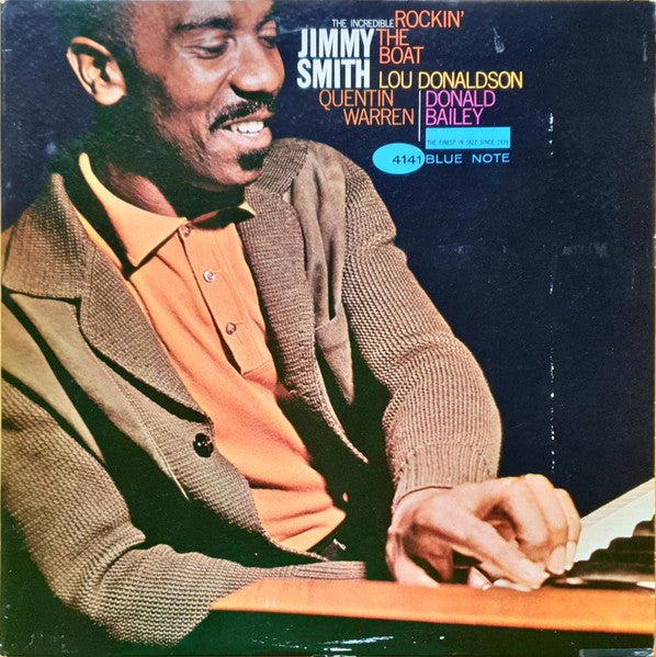 The Incredible Jimmy Smith* : Rockin' The Boat (LP, Album, Mono, No )