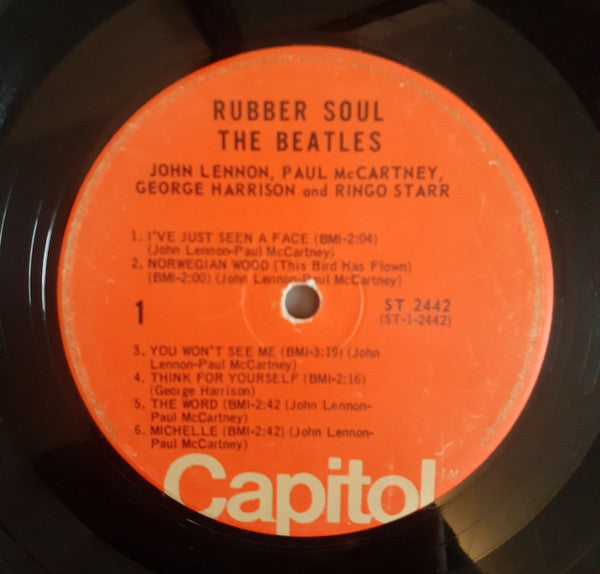 The Beatles : Rubber Soul (LP, Album, RE)