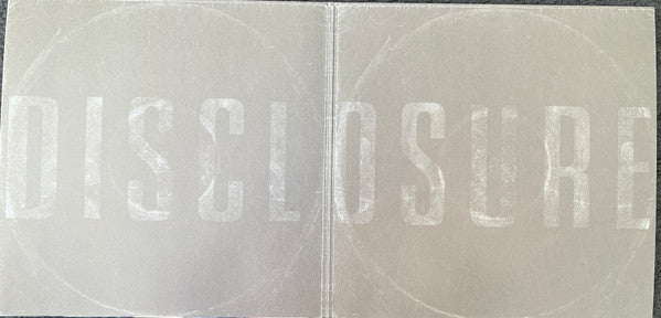 Disclosure (3) : Settle (2xLP, Album, Ltd, Ora)