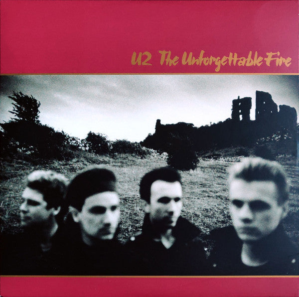 U2 : The Unforgettable Fire (LP, Album, RE, RM)