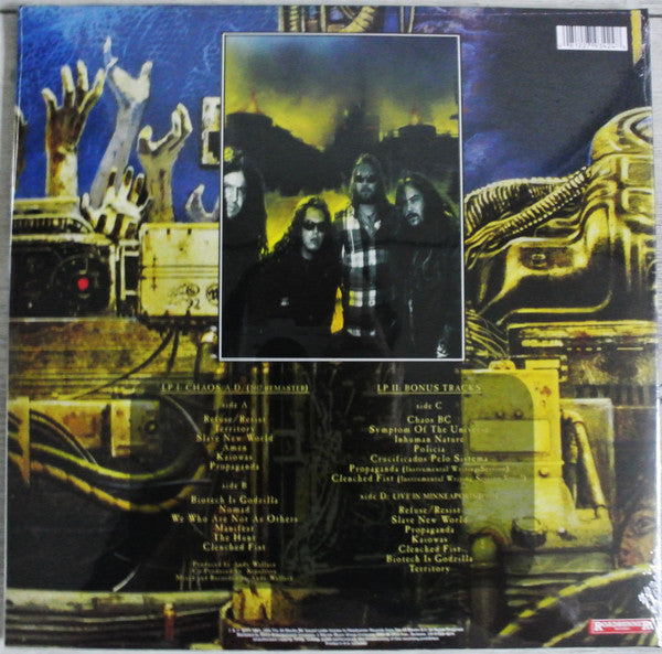 Sepultura : Chaos A.D. (2xLP, Album, RE, RM)