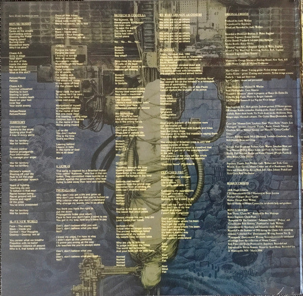 Sepultura : Chaos A.D. (2xLP, Album, RE, RM)