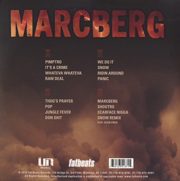 Roc Marciano : Marcberg (2xLP, Album)