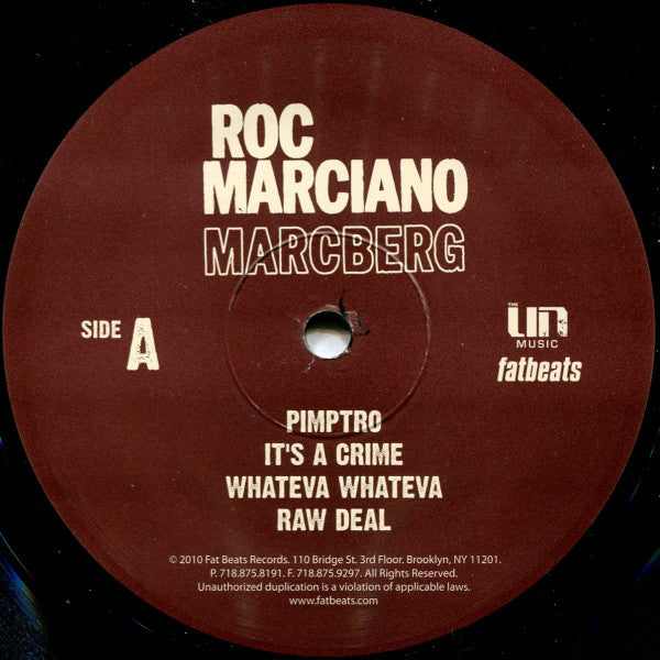 Roc Marciano : Marcberg (2xLP, Album)