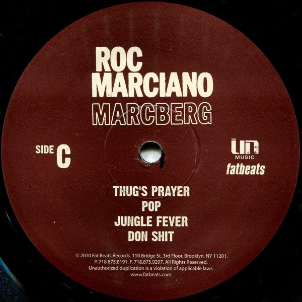 Roc Marciano : Marcberg (2xLP, Album)