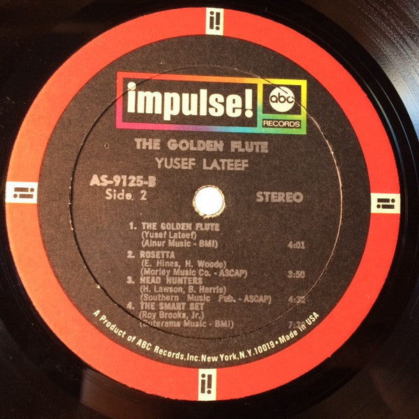 Yusef Lateef : The Golden Flute (LP, Album, RE)