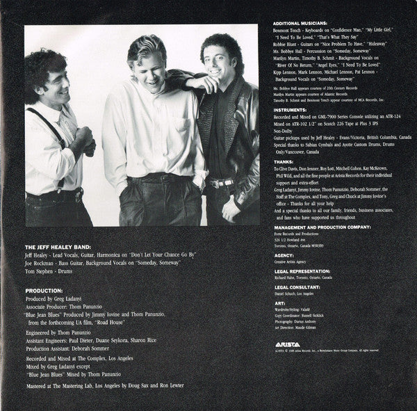 The Jeff Healey Band : See The Light (LP, Album)