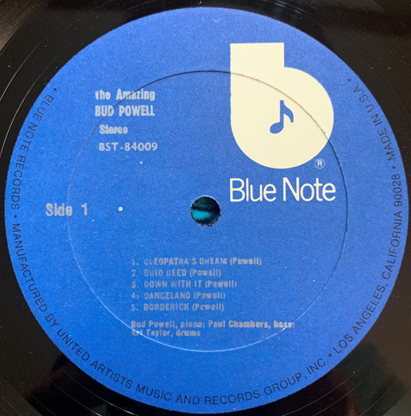 Bud Powell : The Scene Changes Vol. 5 (LP, Album, RE)