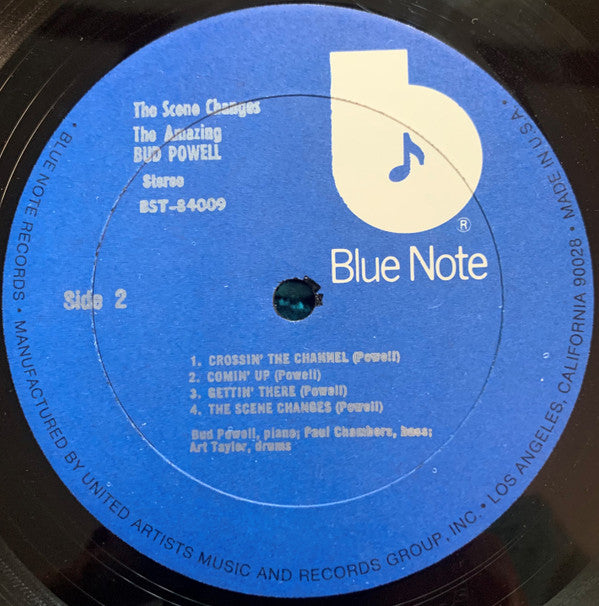 Bud Powell : The Scene Changes Vol. 5 (LP, Album, RE)