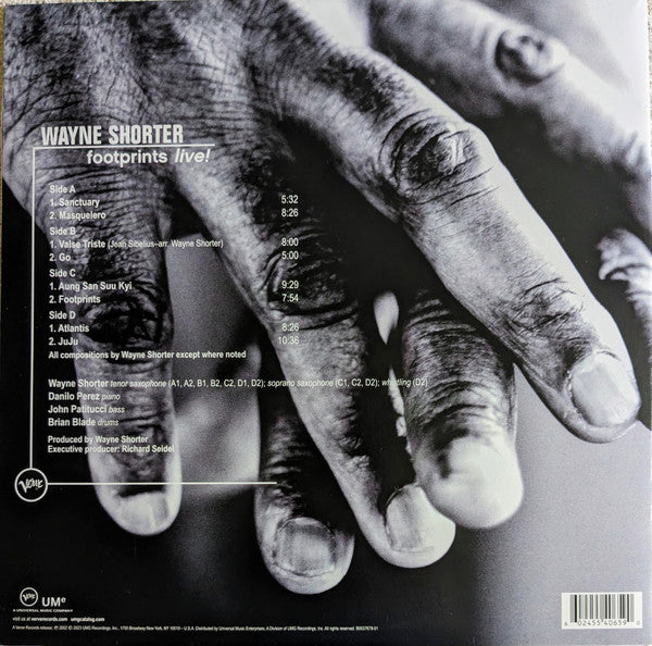 Wayne Shorter : Footprints Live! (2xLP, RE, RM, 180)