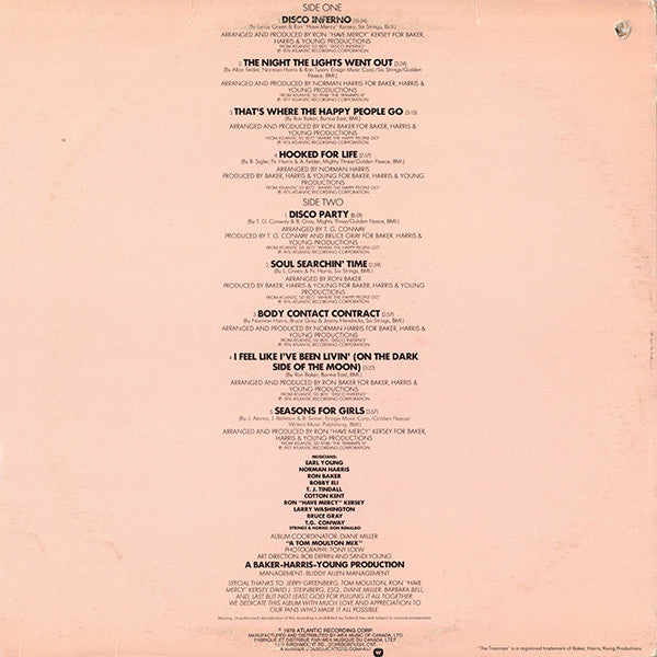 The Trammps : The Best Of The Trammps (LP, Comp)