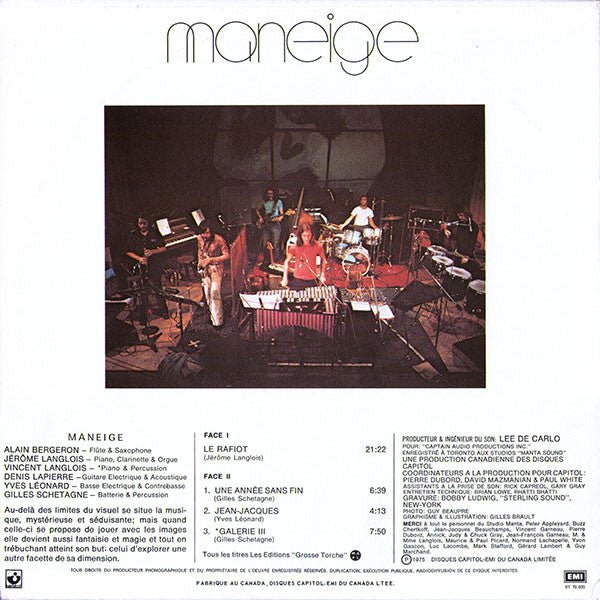 Maneige : Maneige (LP, Album)