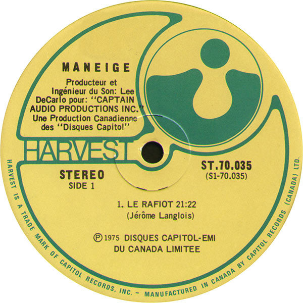 Maneige : Maneige (LP, Album)