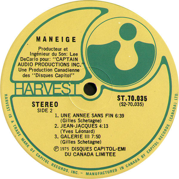 Maneige : Maneige (LP, Album)