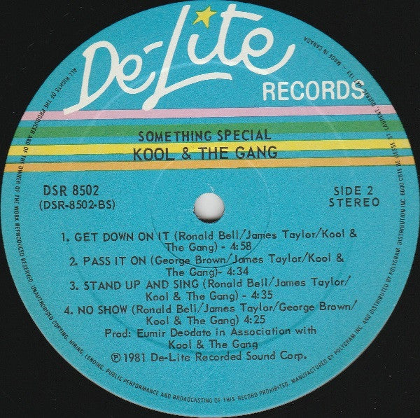 Kool & The Gang : Something Special (LP, Album)