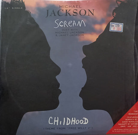 Michael Jackson : Scream / Childhood (12", Single)