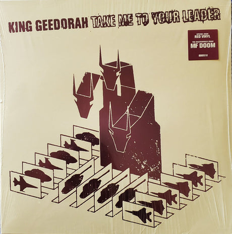 King Ghidra : Take Me To Your Leader (2xLP, Album, RE, RP, S/Edition, Red)