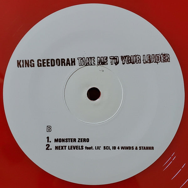 King Ghidra : Take Me To Your Leader (2xLP, Album, RE, RP, S/Edition, Red)