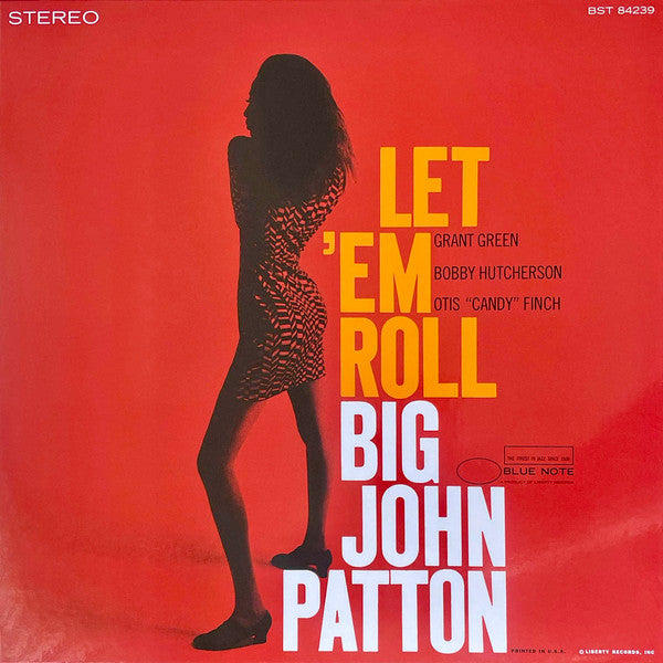 John Patton : Let 'Em Roll (LP, Album, RE, 180)