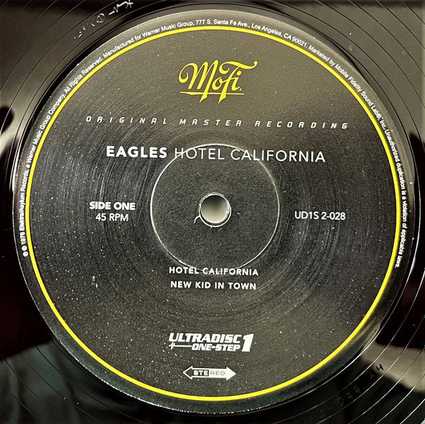 Eagles : Hotel California (2xLP, Album, RE, RM, 180 + Box, Ltd, Num, S/Editio)
