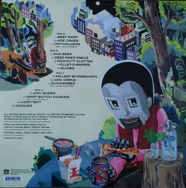 MF Doom : MM..Food (LP, Gre + LP, Pin + Album, RE, RP)