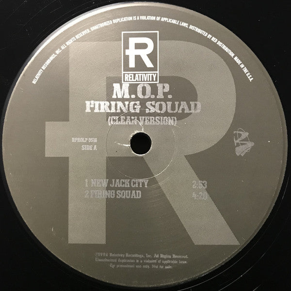 M.O.P. : Firing Squad (2xLP, Album, Promo, Cle)