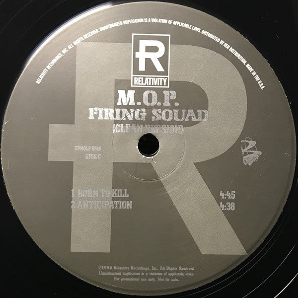 M.O.P. : Firing Squad (2xLP, Album, Promo, Cle)