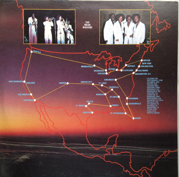 Commodores : Live! (2xLP, Album)