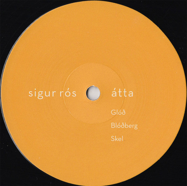 Sigur Rós : Átta (2xLP, Album, Gat)
