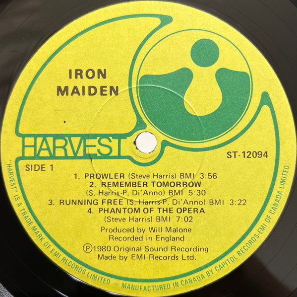 Iron Maiden : Iron Maiden (LP, Album)