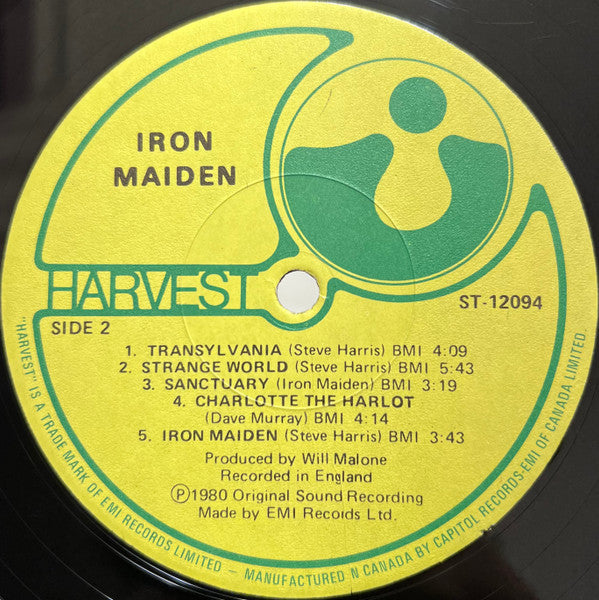 Iron Maiden : Iron Maiden (LP, Album)