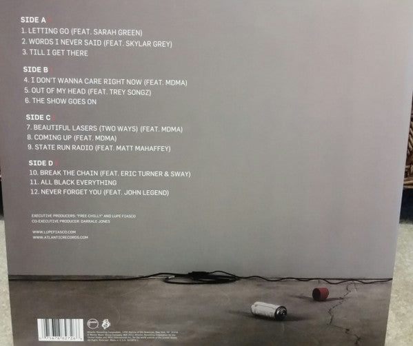 Lupe Fiasco : Lasers (2xLP, Album)