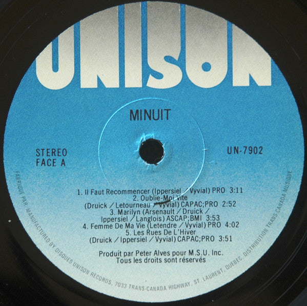 Minuit (4) : Minuit (LP, Album)