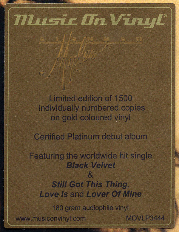 Alannah Myles : Alannah Myles (LP, Album, Ltd, Num, RE, Gol)