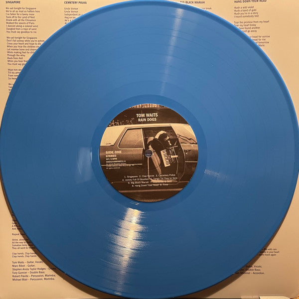 Tom Waits : Rain Dogs (LP, Album, Ltd, RE, RM, Blu)
