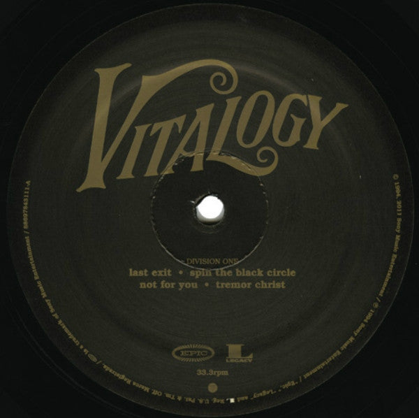 Pearl Jam : Vitalogy (2xLP, Album, RE, RM, 180)
