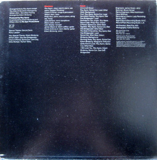 Roy Ayers Ubiquity : Lifeline (LP, Album, Gat)