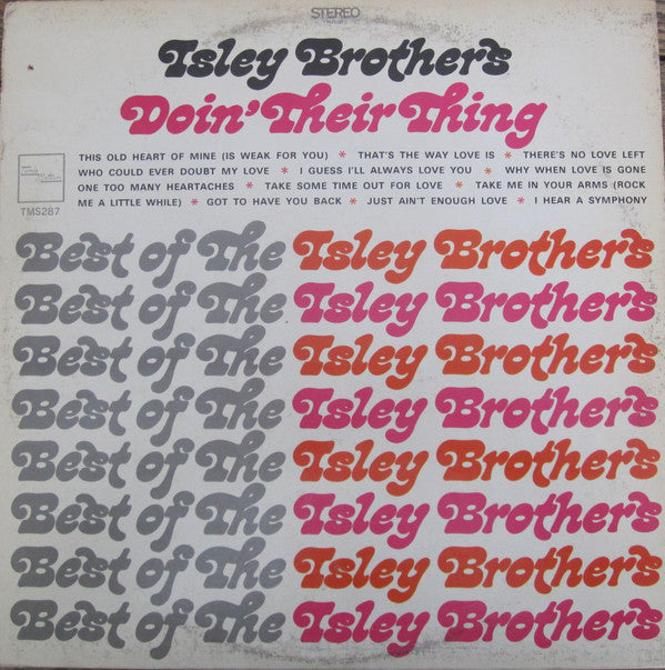 The Isley Brothers : Doin’ Their Thing (LP, Comp)