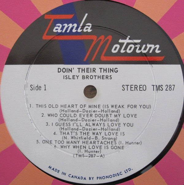 The Isley Brothers : Doin’ Their Thing (LP, Comp)