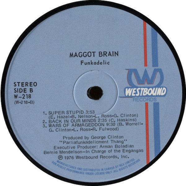 Funkadelic : Maggot Brain (LP, Album, RE)
