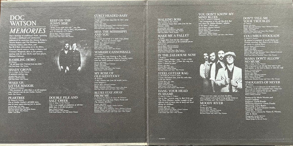 Doc Watson : Memories (2xLP, Album)