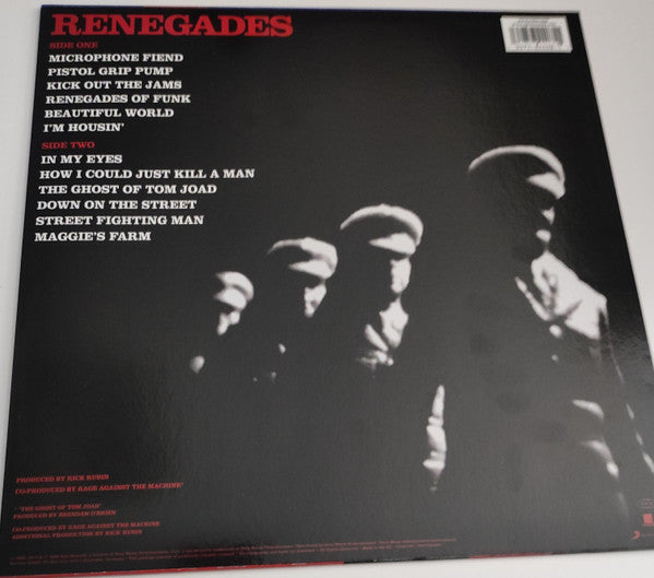Rage Against The Machine : Renegades (LP, Album, RE, RP)