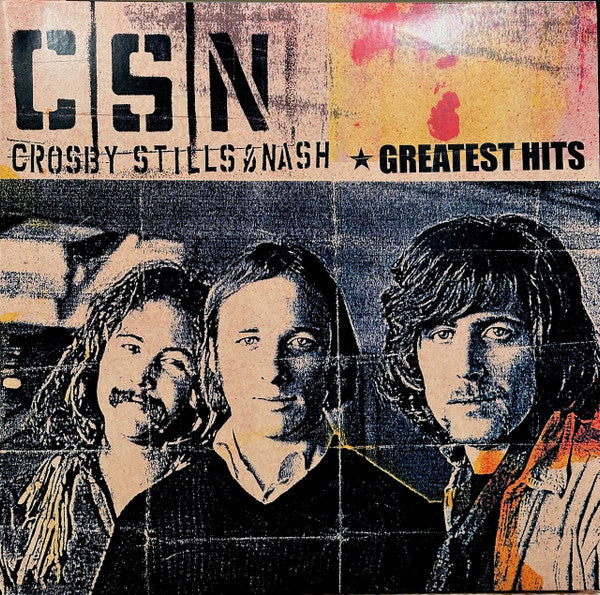 Crosby, Stills & Nash : Greatest Hits (2xLP, Comp, RE)