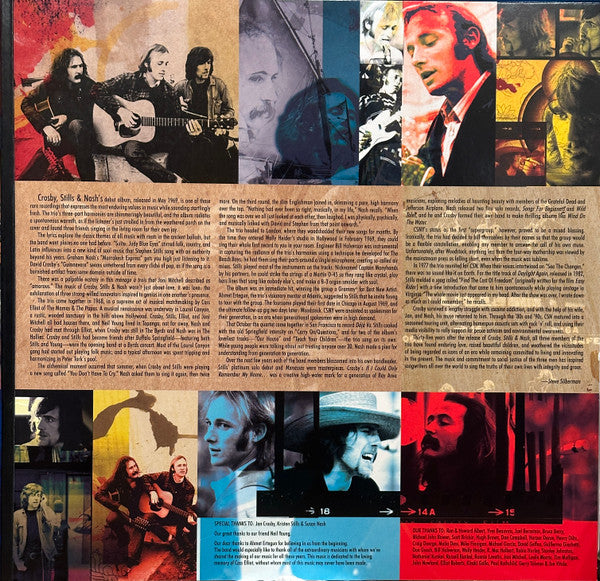 Crosby, Stills & Nash : Greatest Hits (2xLP, Comp, RE)