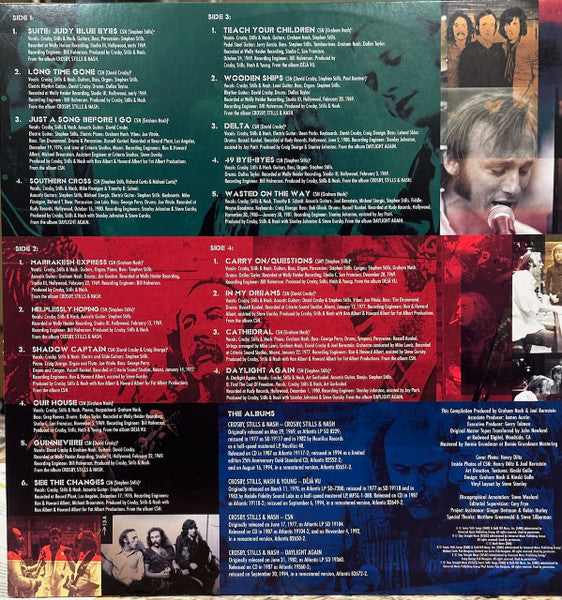 Crosby, Stills & Nash : Greatest Hits (2xLP, Comp, RE)