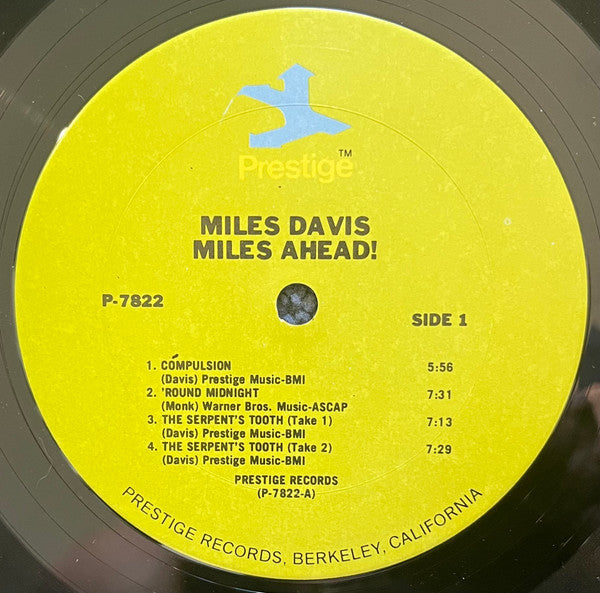 Miles Davis : Miles Ahead! (LP, Comp, RM)